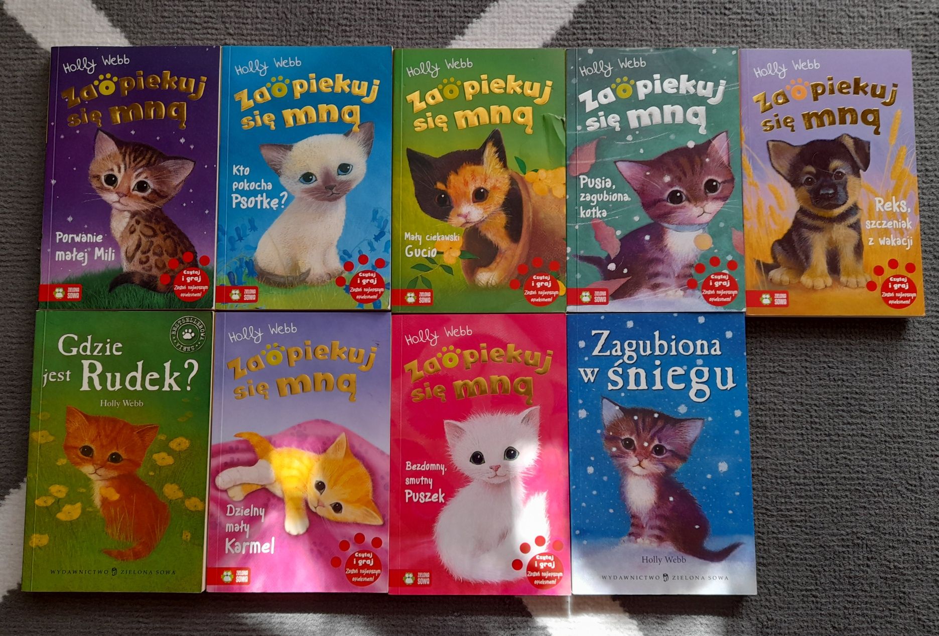 Książki seria Zaopiekuj się mną