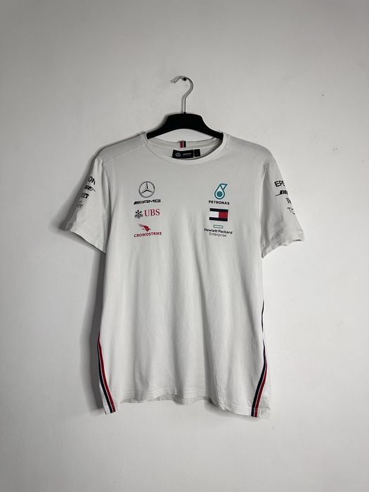 Mercedes Benz Petronas Formula F1 Hilfiger Racing футболка мерседес