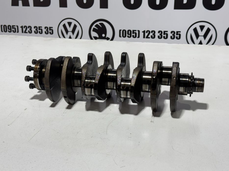 Коленвал пассат б6 гольф 5 шкода а5 1.9 2.0 tdi bkd bmm bls колінвал