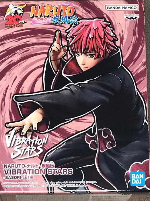 Banpresto - Naruto Shippuden Vibration Stars Figura Sasori Novo