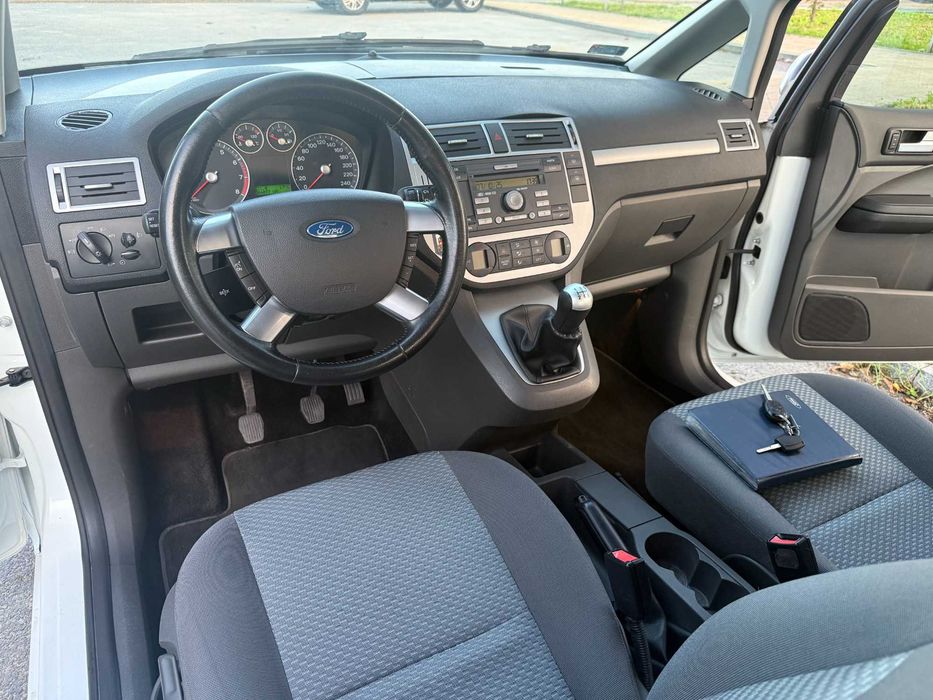 Ford C max 1.6 benz 06r ładny zadbany serwis pewny opłaty 04.26 zobacz