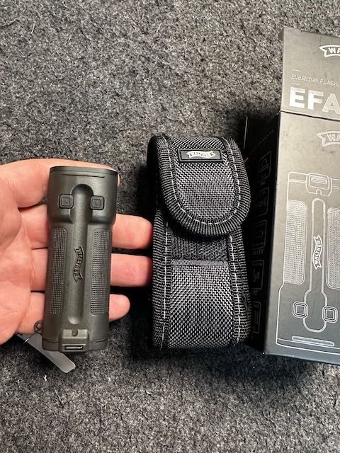 latarka walther efa2 300l , red light tactical ipx7 nowa