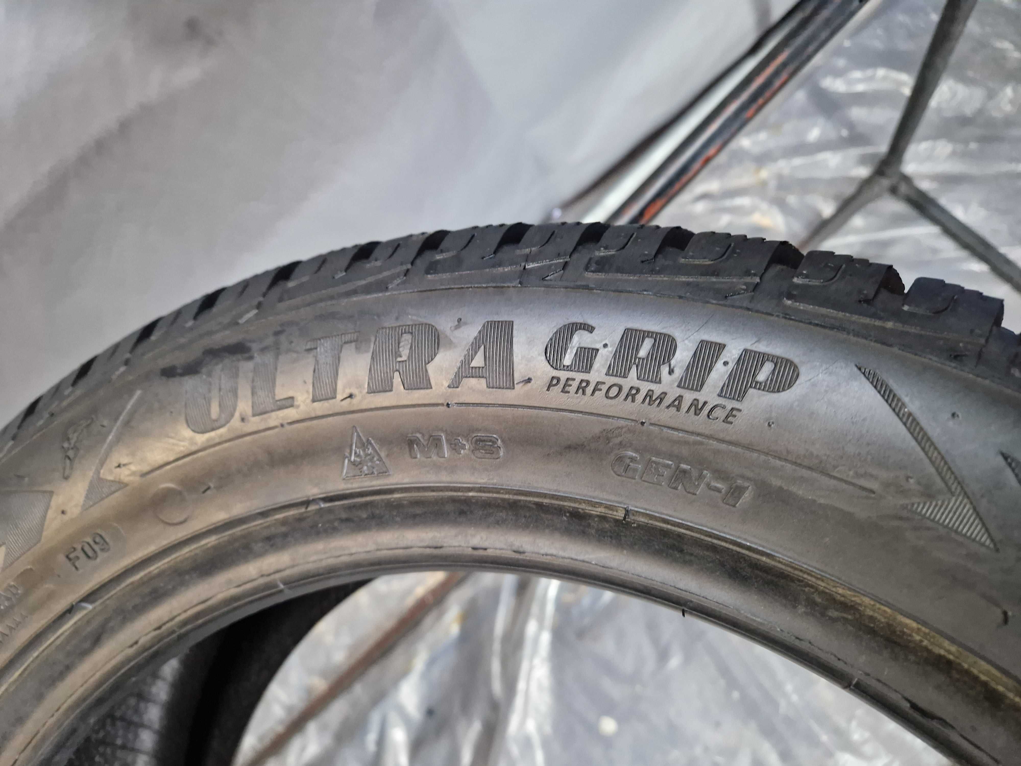 2x 215/55/17 Goodyear Ultragrip Performance/super stan/2019 rok