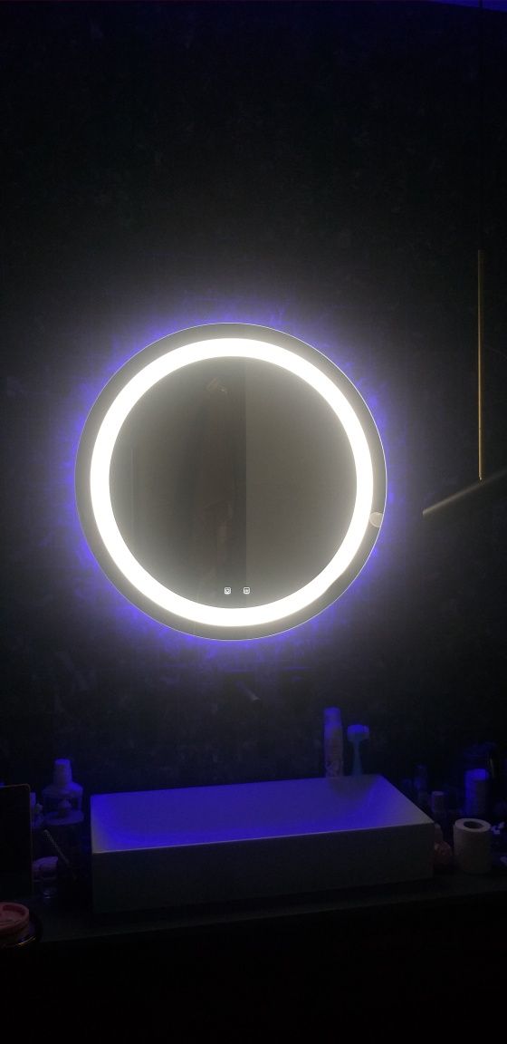 Зеркало с подсветкой led, зеркало для ванной.
