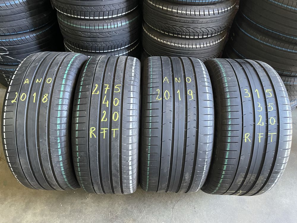 Pneus RFT 275/40/20 + 315/35/20 Pirelli Todos iguais