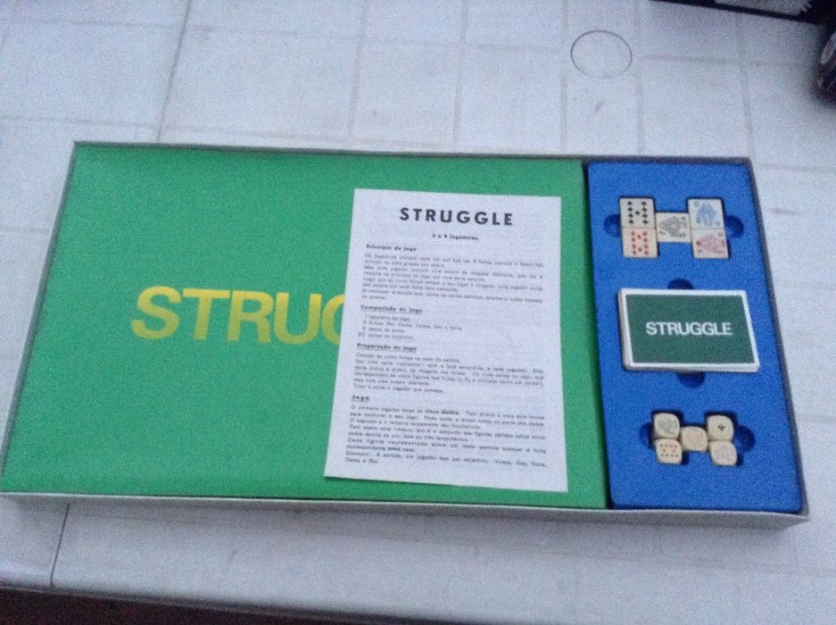 STRUGGLE - Jogo de tabuleiro da Majora - anos 80 - COMPLETO