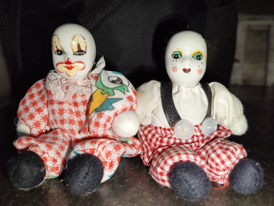 Игрушка кукла клоун ГДР, фарфор, GDR, советских времен

! Одним лотом