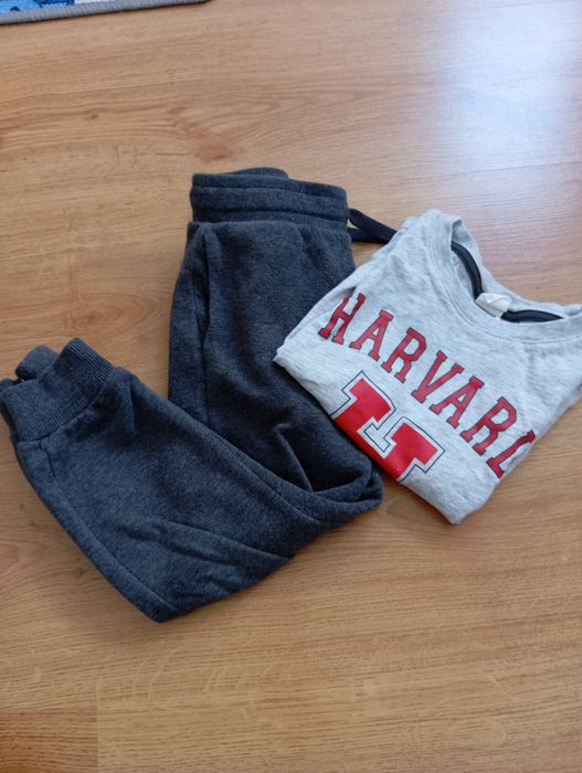 Zestaw h&m dresy i koszulka Basic 98 104