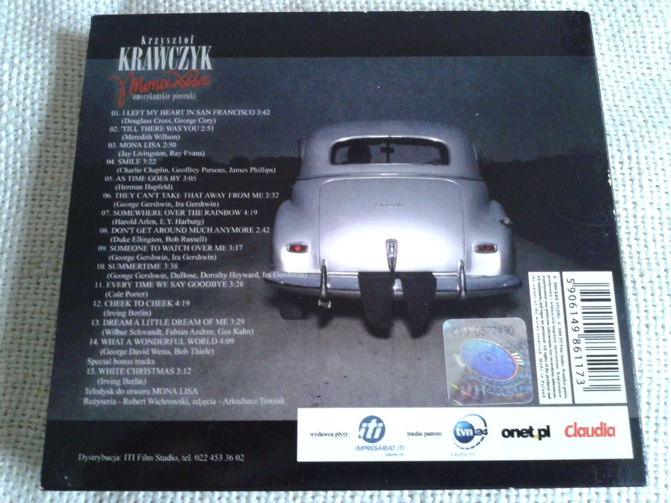 Krzysztof Krawczyk - Amerykańskie Piosenki  CD