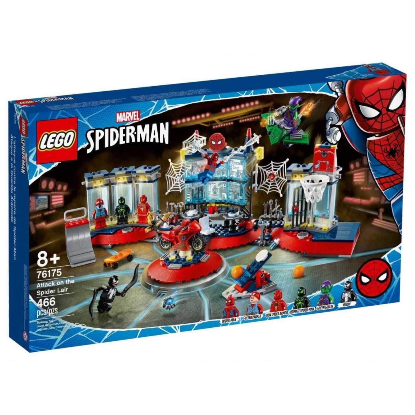 Lego Super Heroes 76175 Нападение на мастерскую паука. В наличии