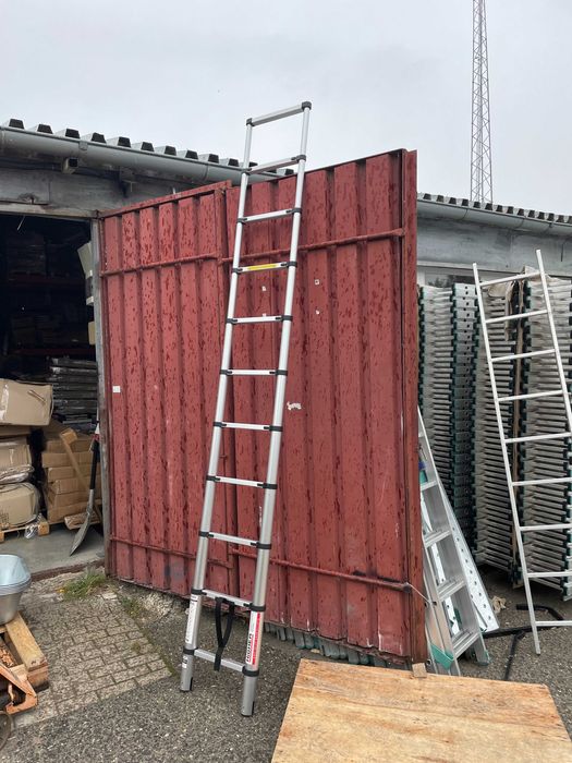 Drabina aluminiowa teleskopowa przystawna HIGHER 320 cm + torba II Gat