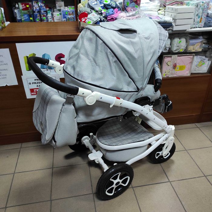 Wózek wielofunkcyjny TIMER głęboko-spacerowy 3w1