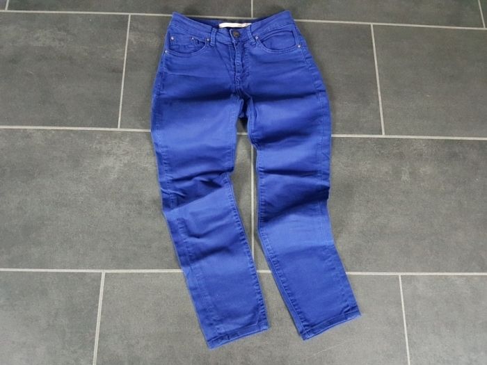 Zara Woman__Damskie spodnie jeansy chabrowe__ Jak nowe__ Rozmiar 34/XS