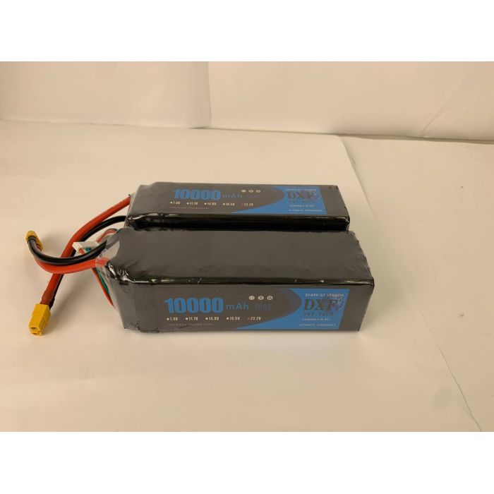 Акумулятор в м'якому корпусі для дронів DXF 10000 mAh 100C 22.2V 6S1P
