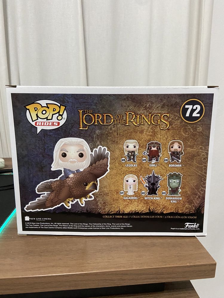 Funko Pop Gandalf on Gwaihir 72