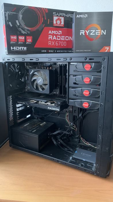 PC GAMER RYZEN 7 5800X / RX6700