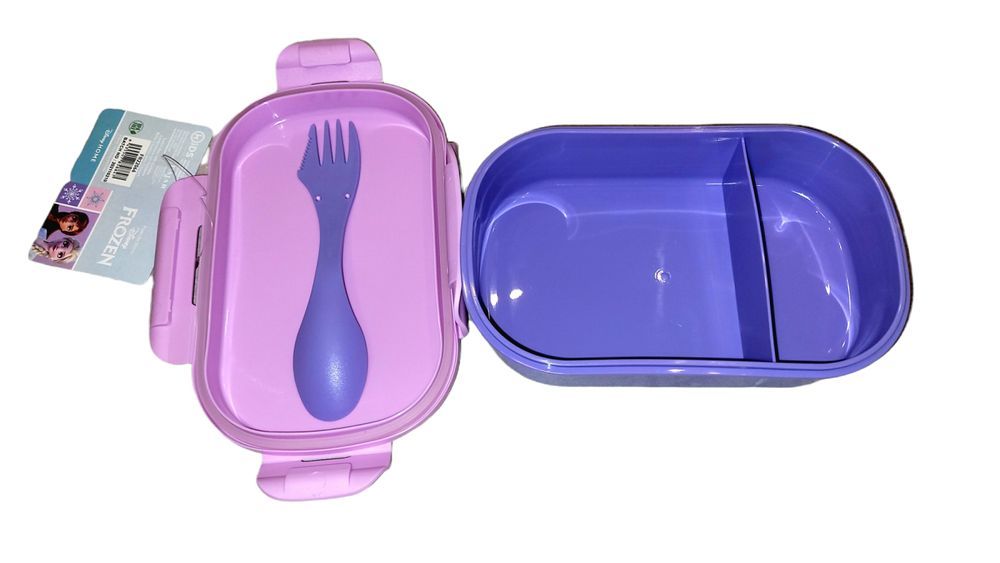 Pudełko Na Jedzenie + Sztućce Frozen  Lunchbox