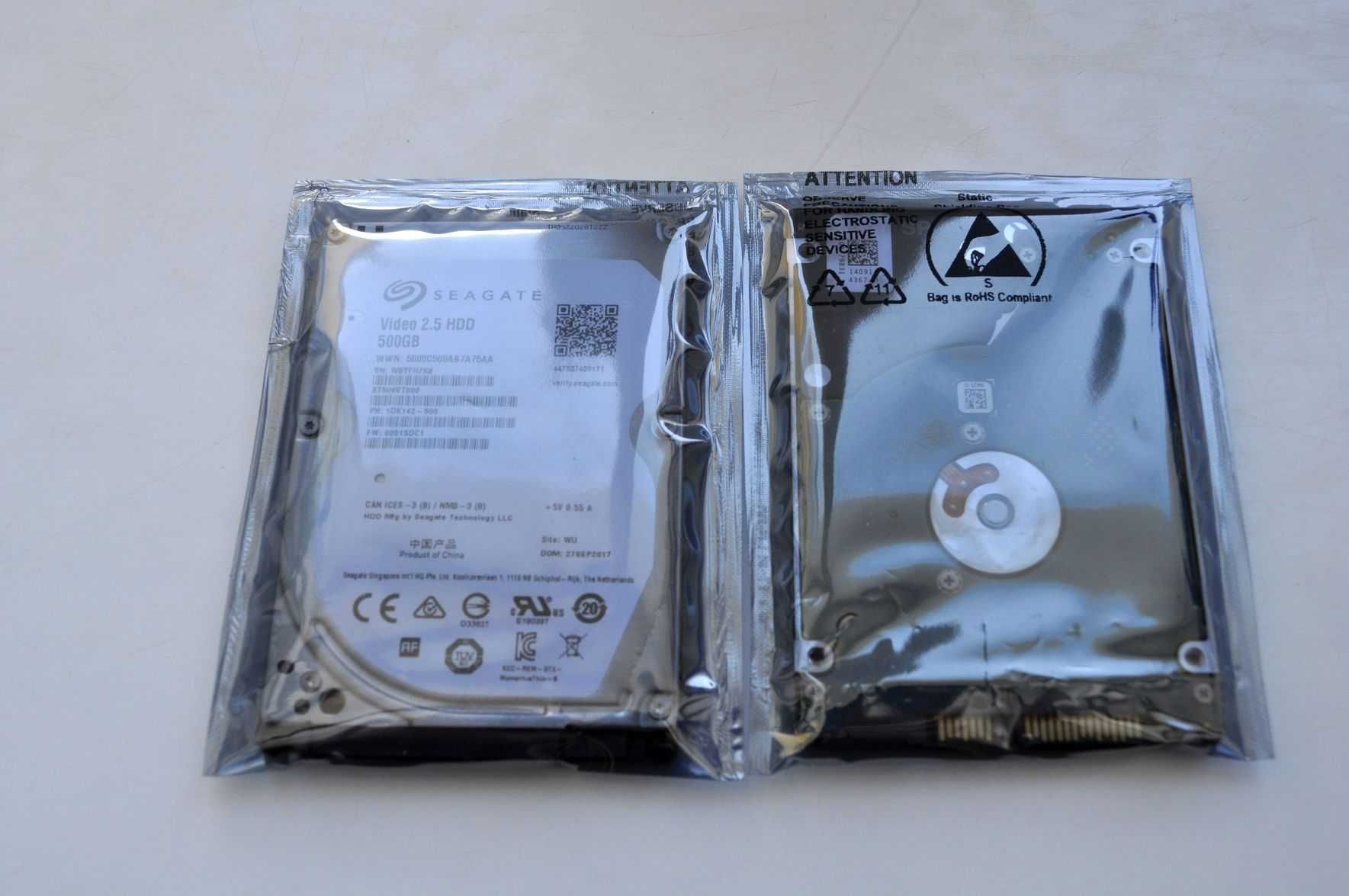HDD 2.5`` 500gb новый запакованuй