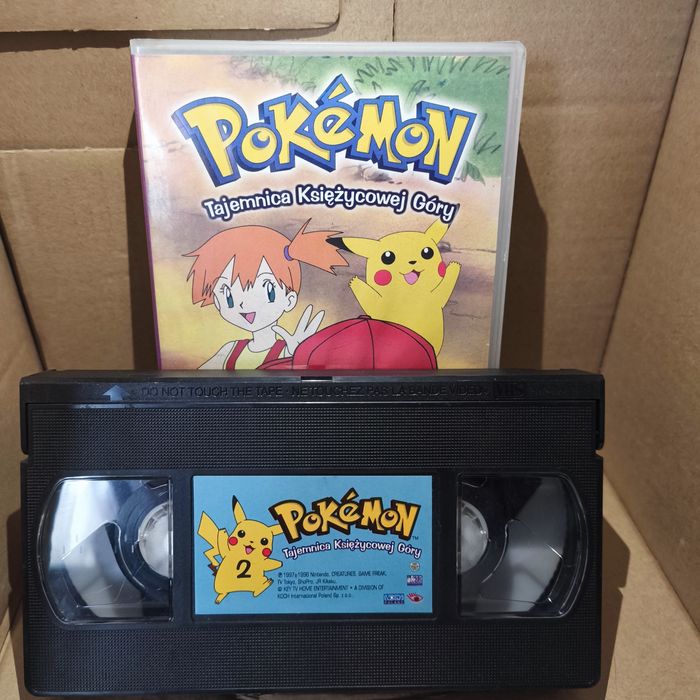 Pokemon ajemnica Księżycowej Góry Vhs