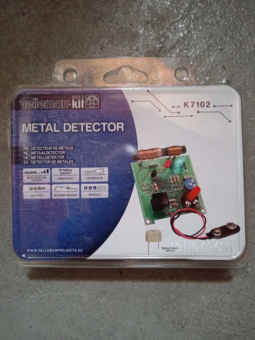 Kit Detetor Metais VELLEman