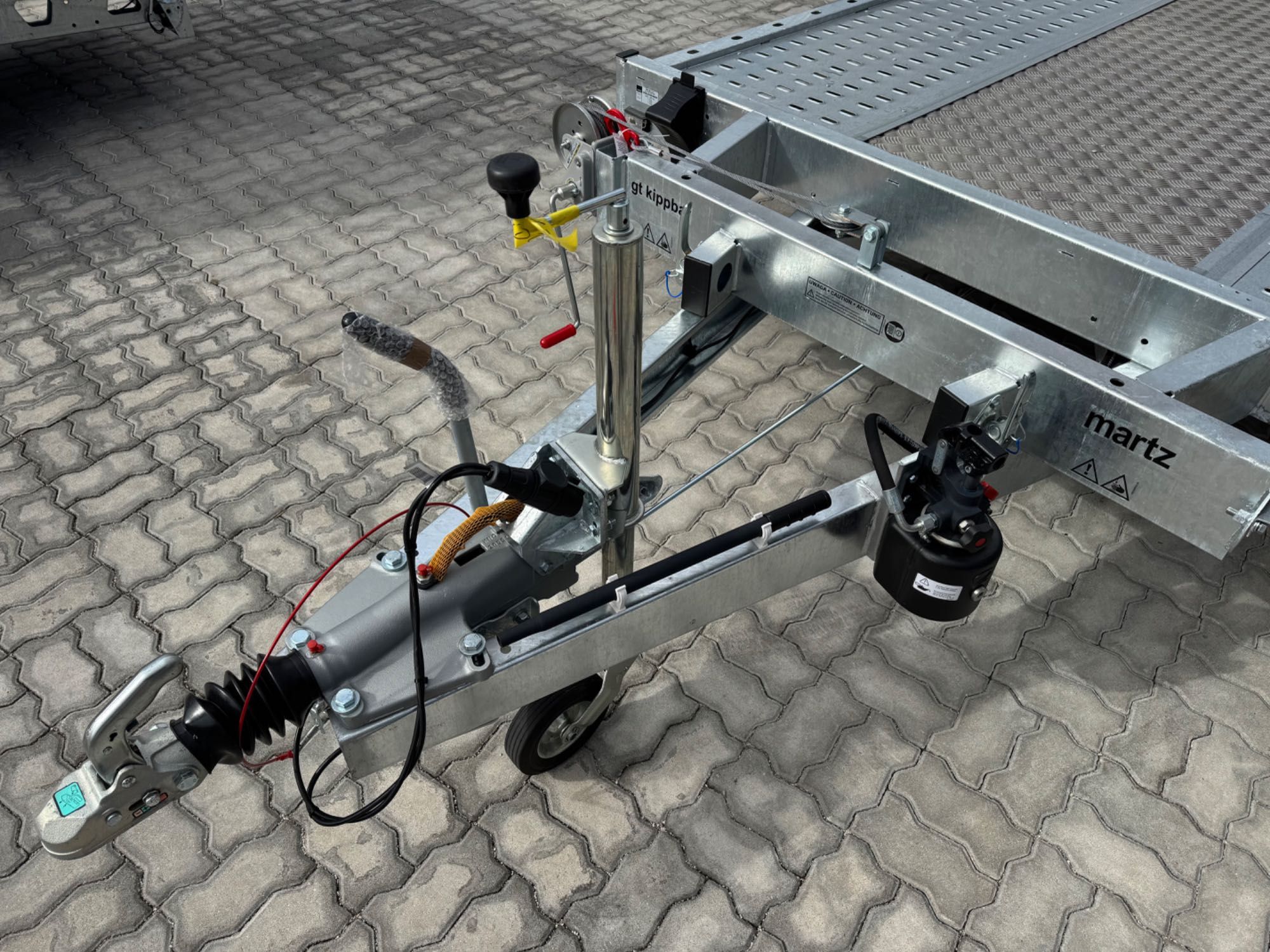 Atrelado MARTZ GT Kippbar 480/3 (3.5T) Basculante hidráulico.