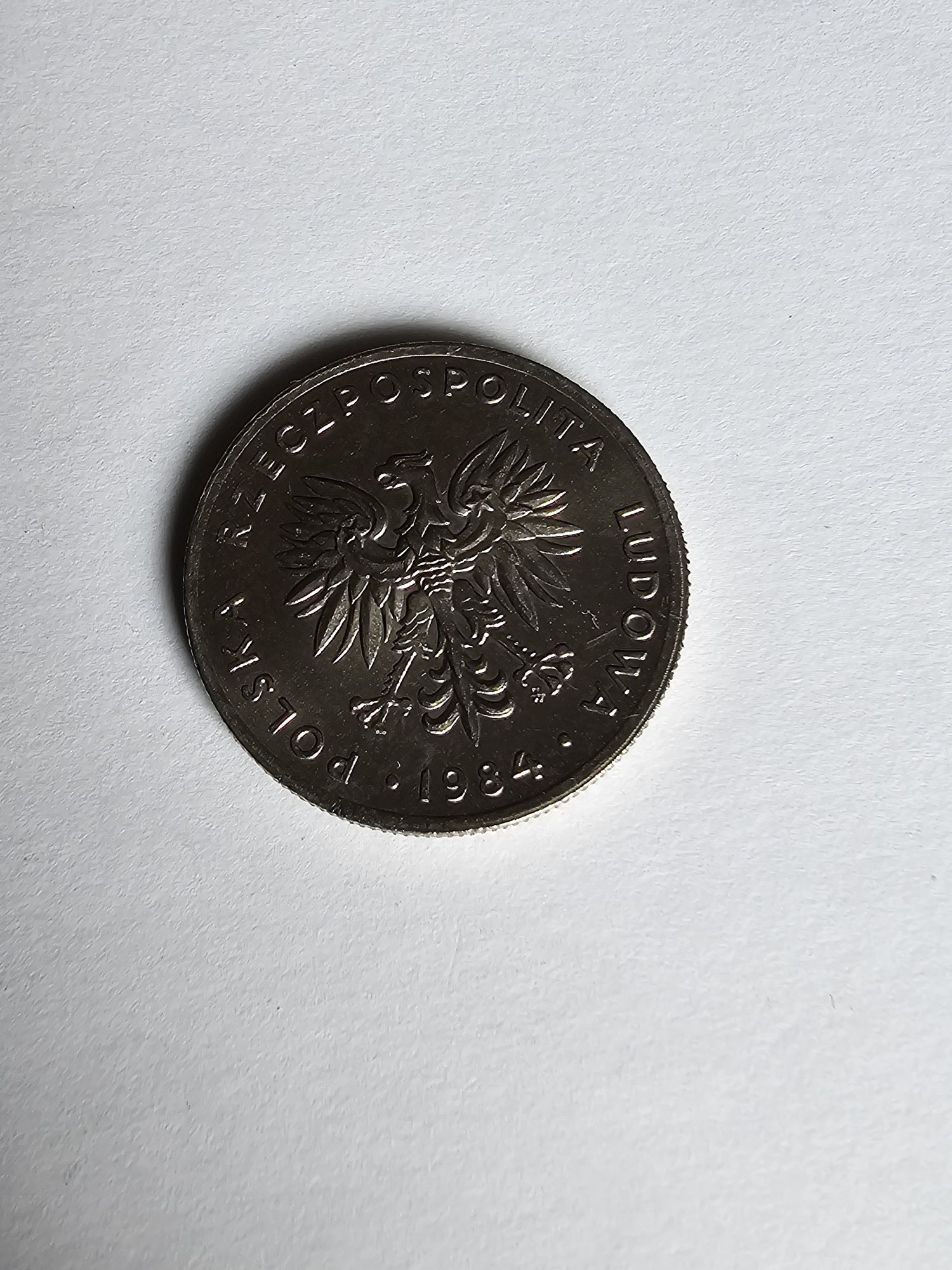 Moneta nr.184 nominał 20 zł rok 1984 za 11 zł