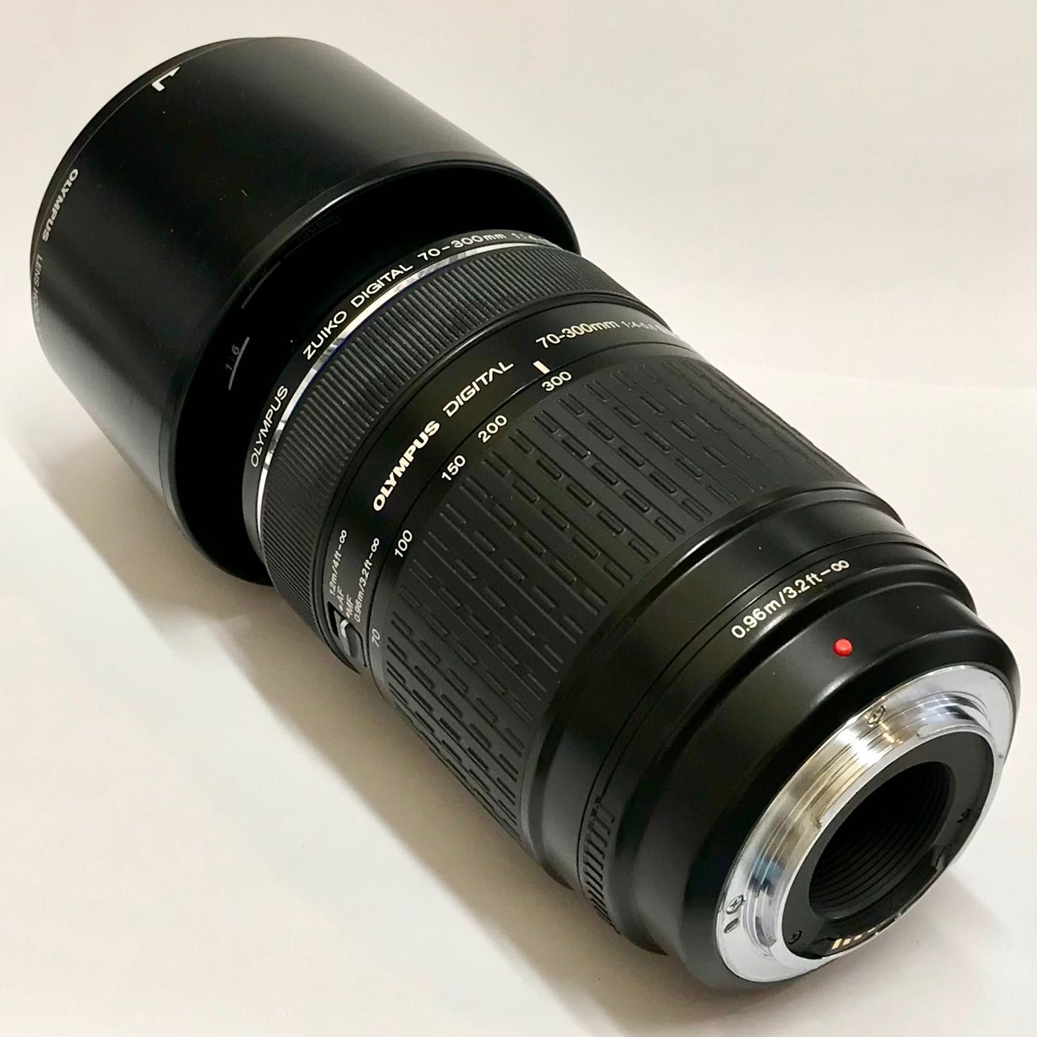 OLYMPUS Zuiko Digital 70–300mm f4–5.6 ED OBIEKTYW jak NOWY + PUDEŁKO
