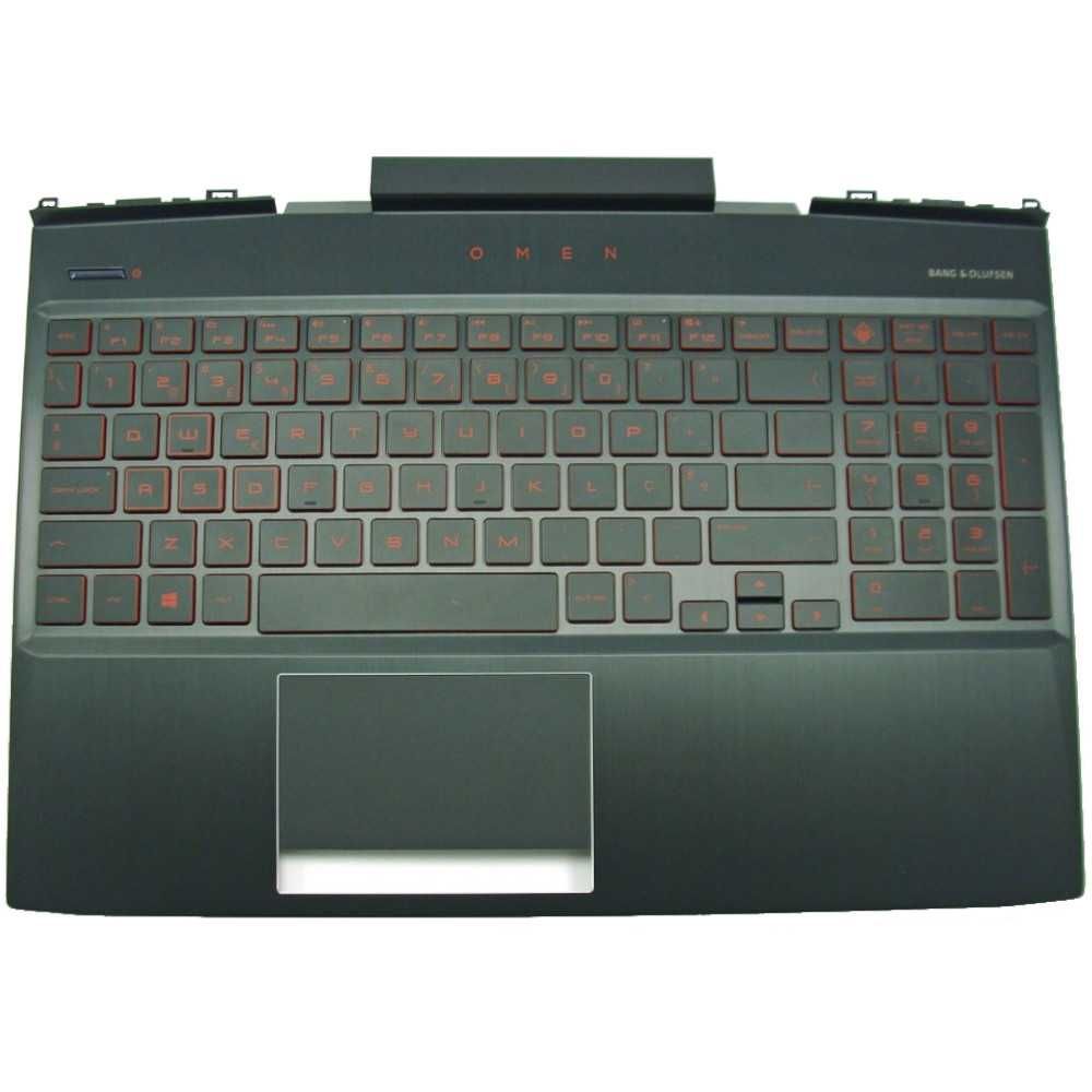 Teclado + Palmrest HP Omen 15-DC Retro-iluminado novo com garantia