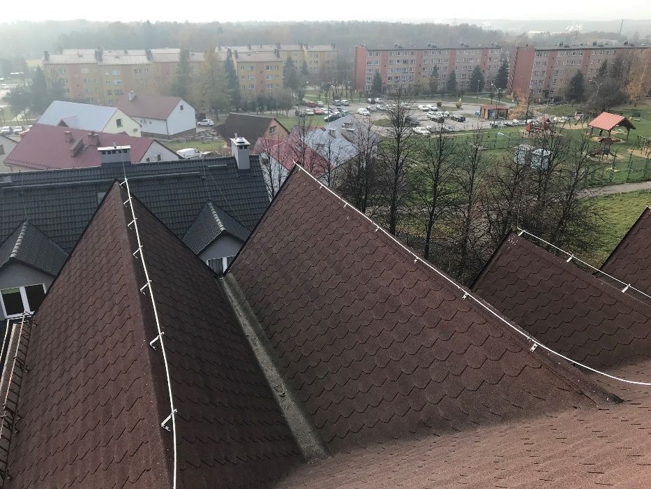 Instalacja odgromowa, system odgromowy, piorunochron,odgromnik