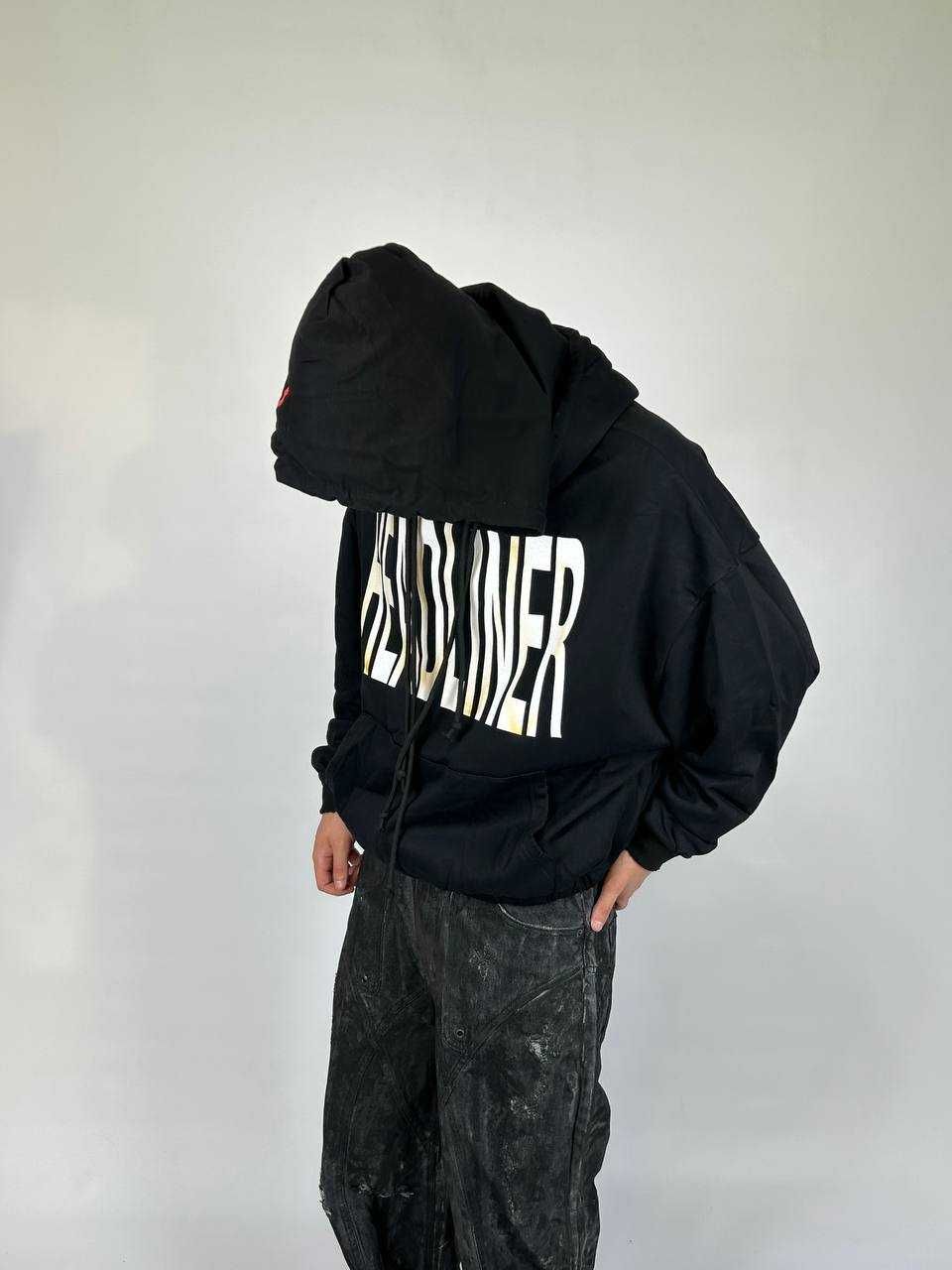 Project G/R GRAILZ gr кофта худи свитшот черный hoodie худі чорна M S
