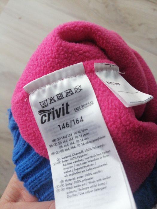 Czapka zimowa narciarska crivit 146/164