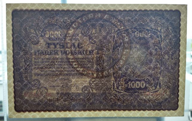 Poland 1000 mkp 1919 (UNC/Choice About UNC)