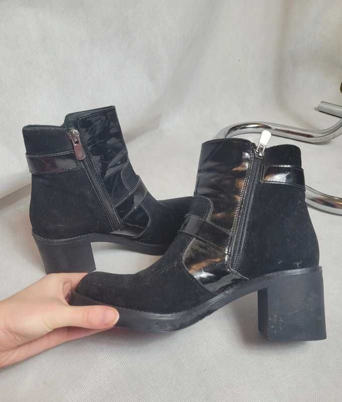 Buty damskie botki kozaki rozmiar 36