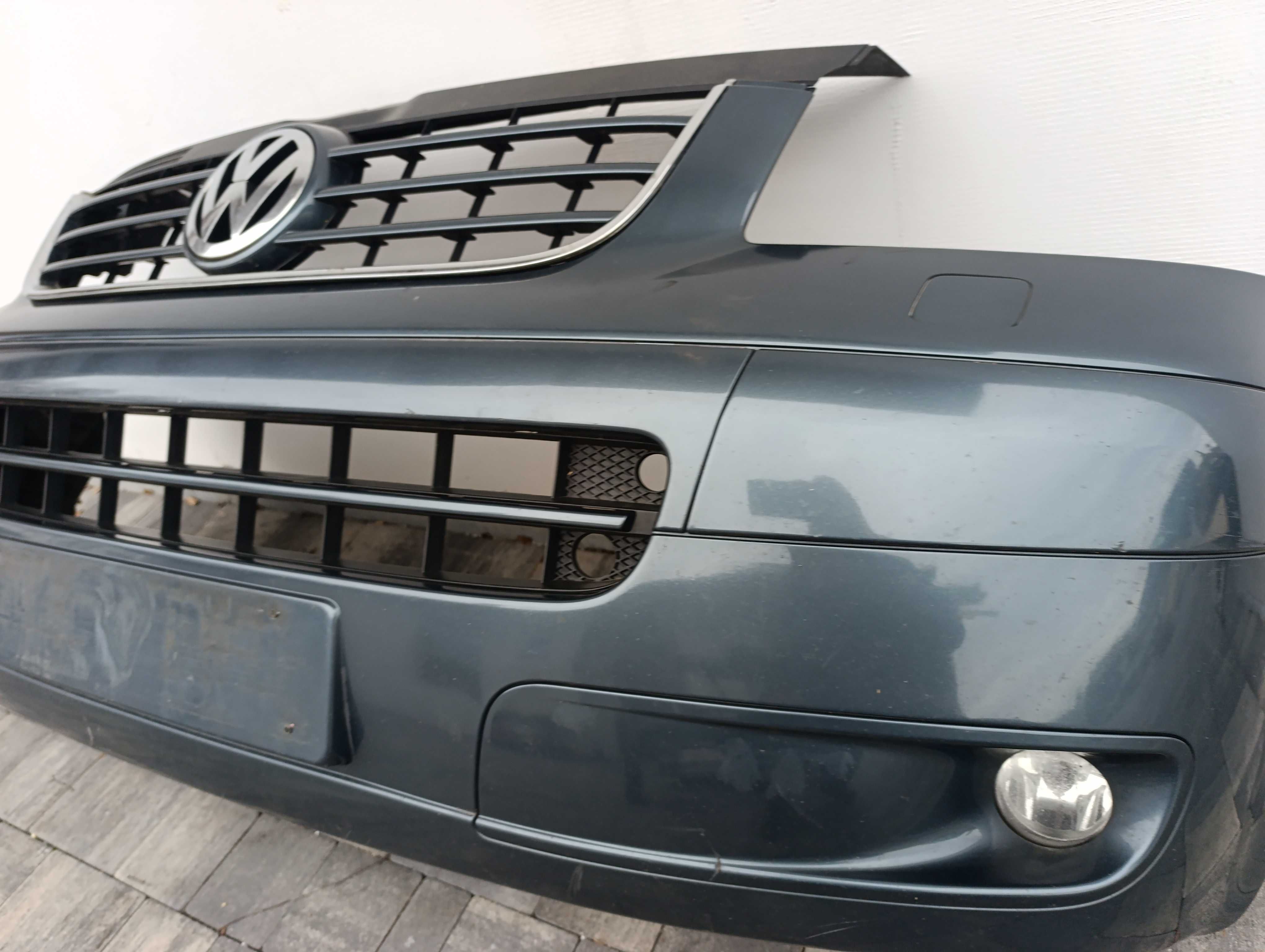 VW T5 multivan zderzak przedni kompletny xenon