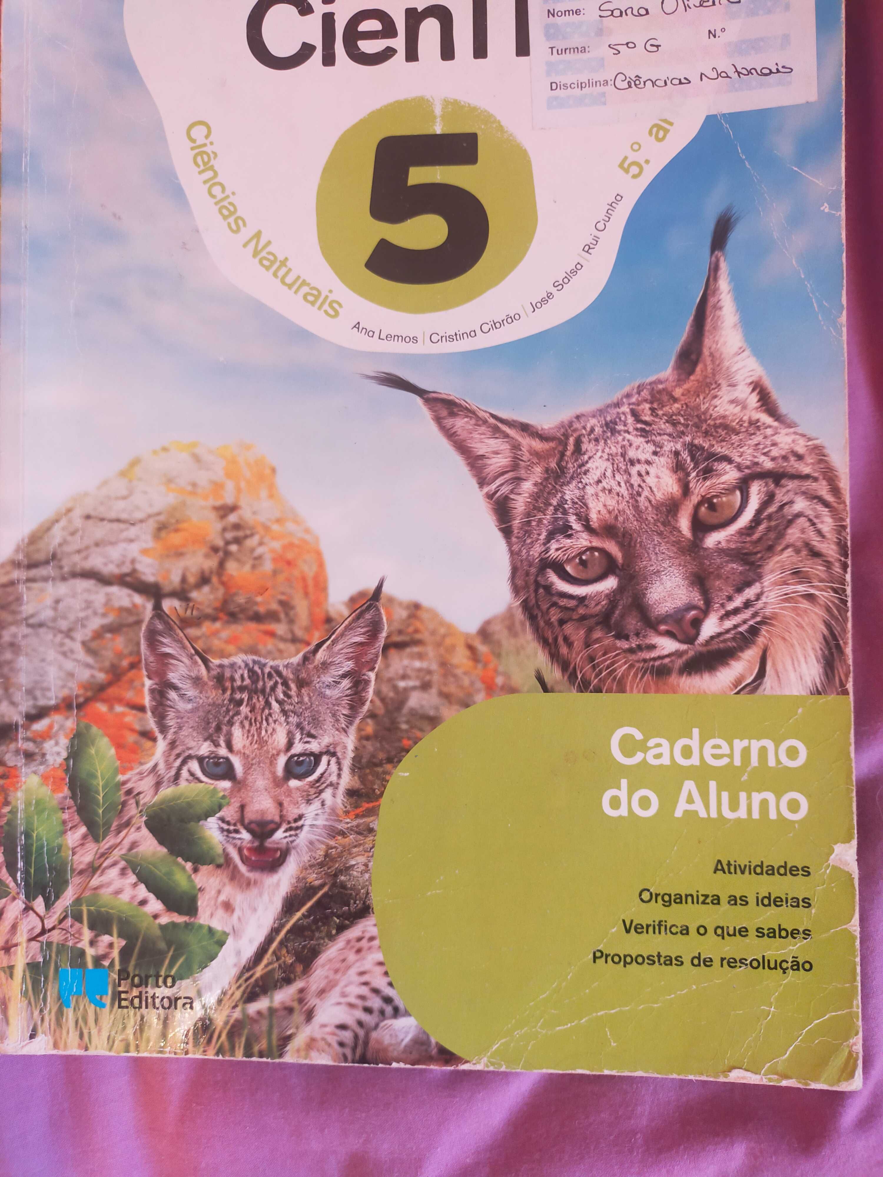 Livros de exercícios 5° ano