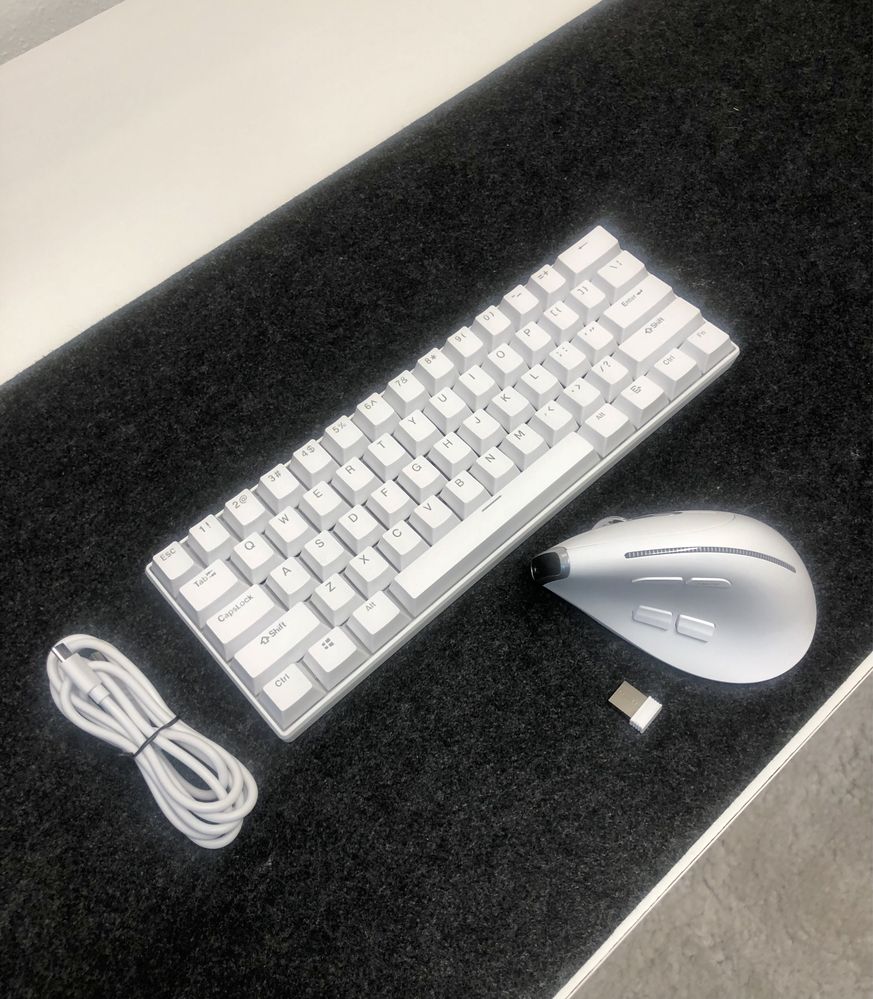 Teclado mecanico e rato