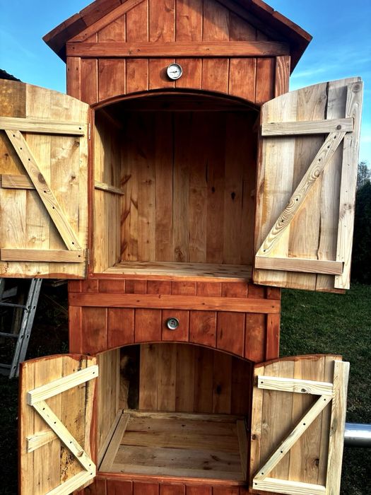 Wędzarnia z paleniskiem