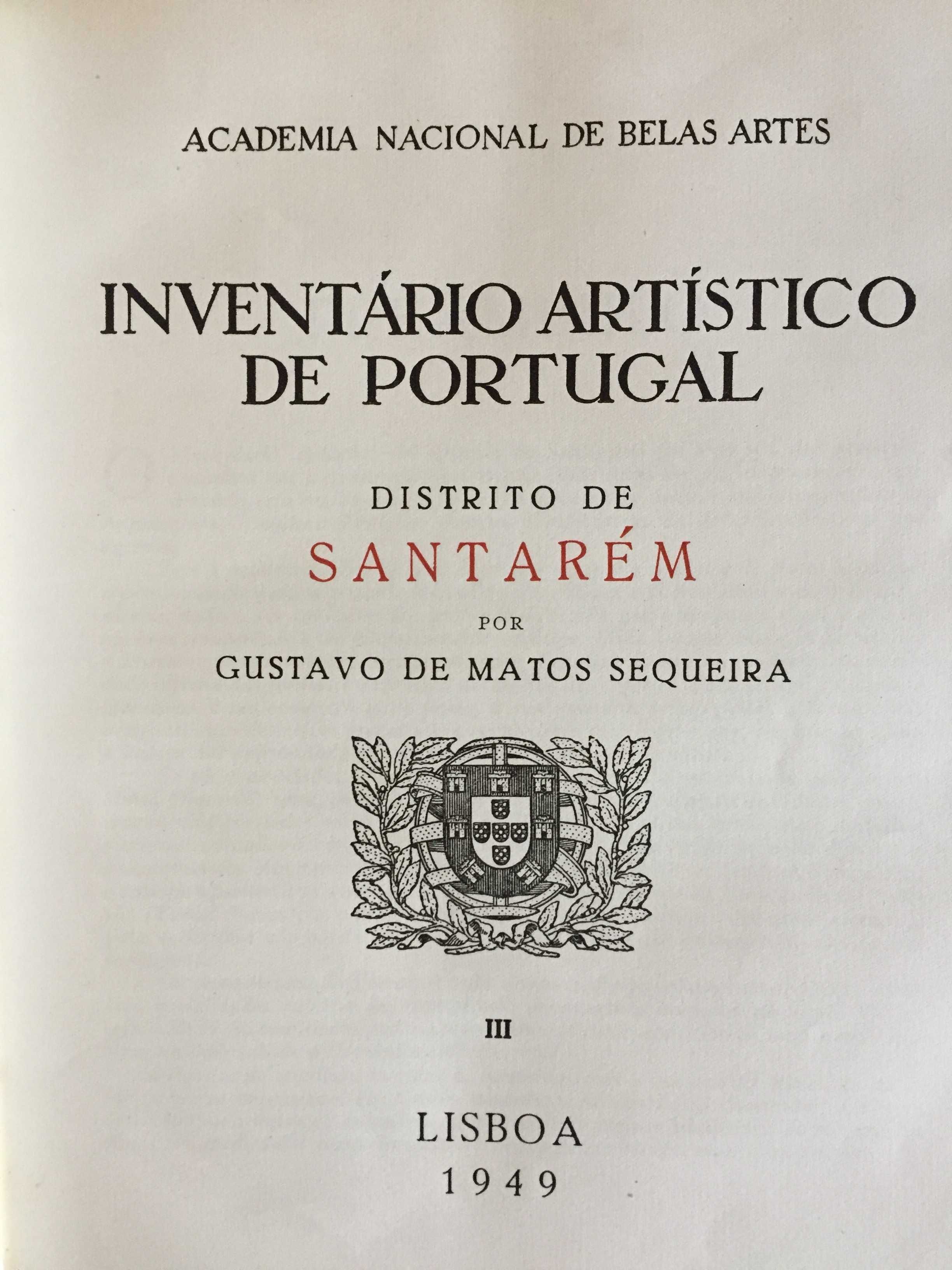 Inventário Artístico de Portugal – Distrito de Santarém