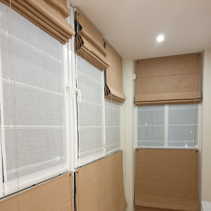 Римські Штори, Жалюзі, Тканинні ролети.