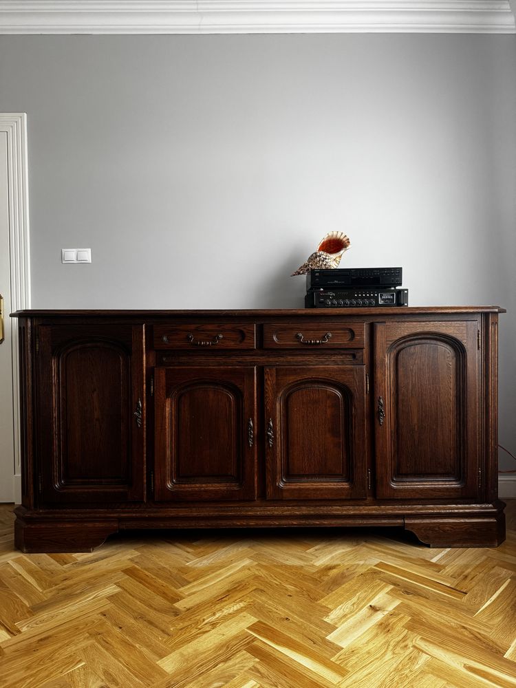 Komoda dębowa stylowa