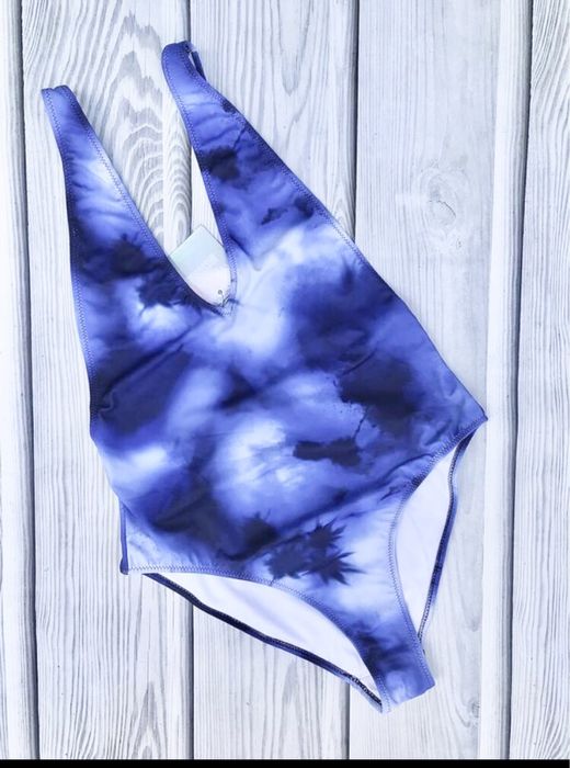 суцільний купальник тай дай Missguided L