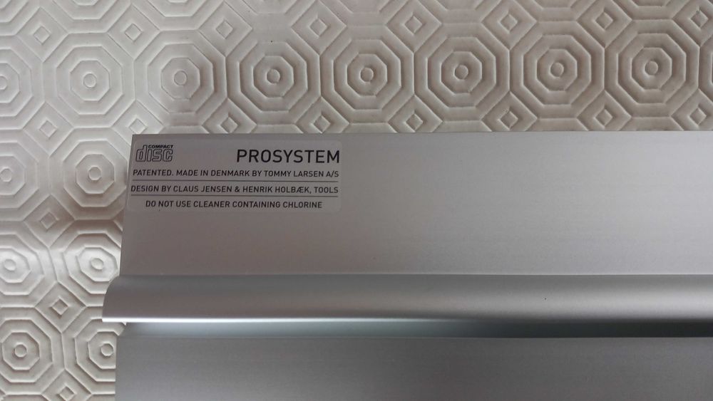 Suporte para DVD's aluminio