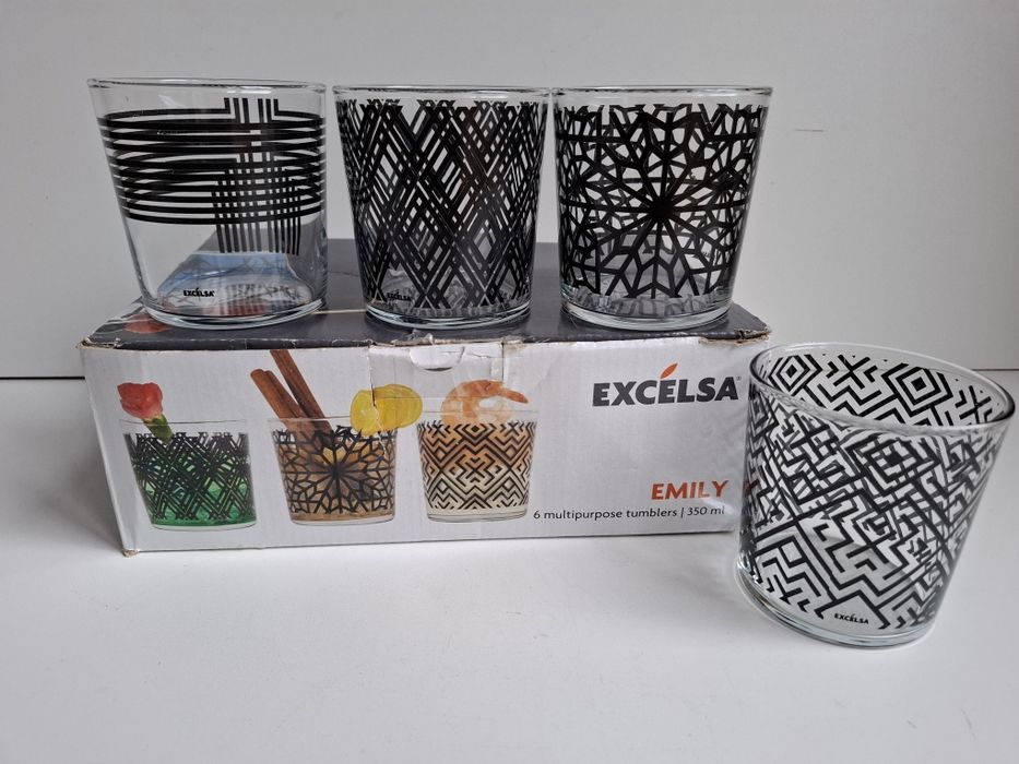 Excelsa Emily zestaw 4 szklanek do napoi
