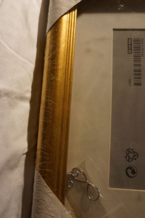 Nowa! Drewniana rama, obraz lub lustro. IKEA Elegancka