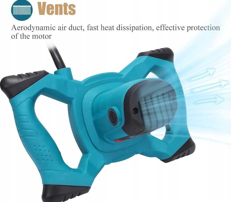 MIESZADŁO Do Zapraw Kleju Tynku Betonu Mieszalnik 3200W WYPRZEDAŻ -30%