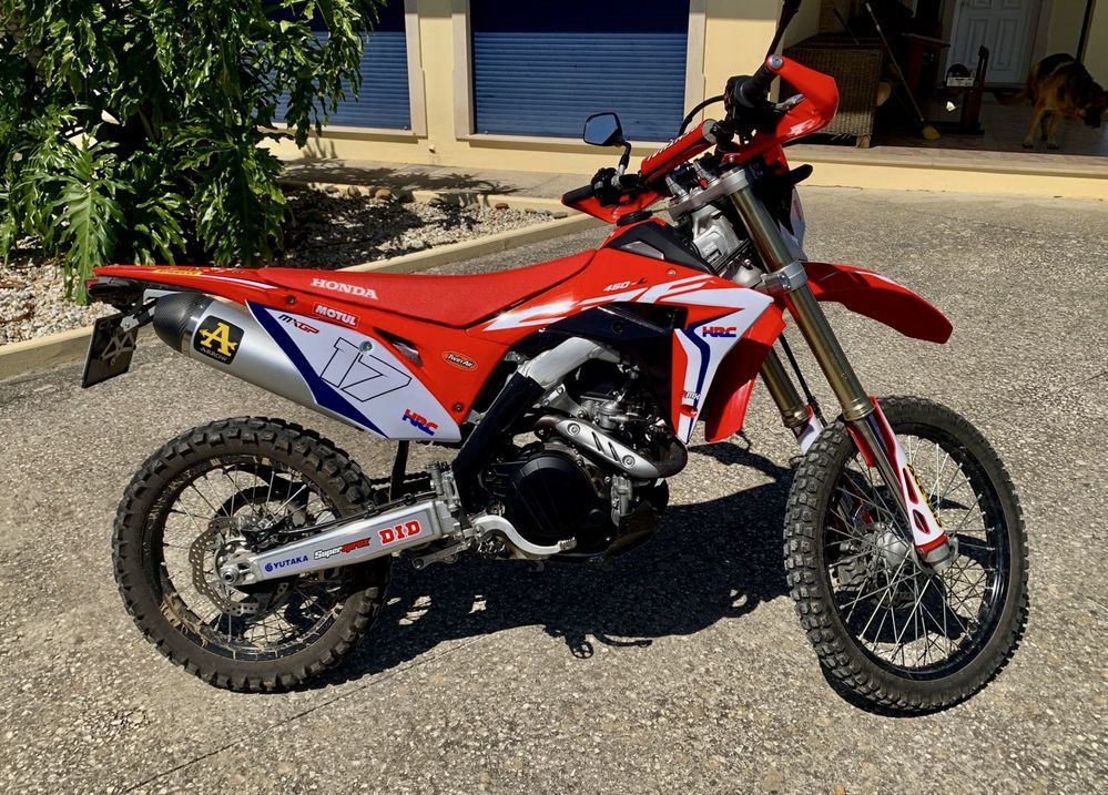 Honda Crf 450L como nova