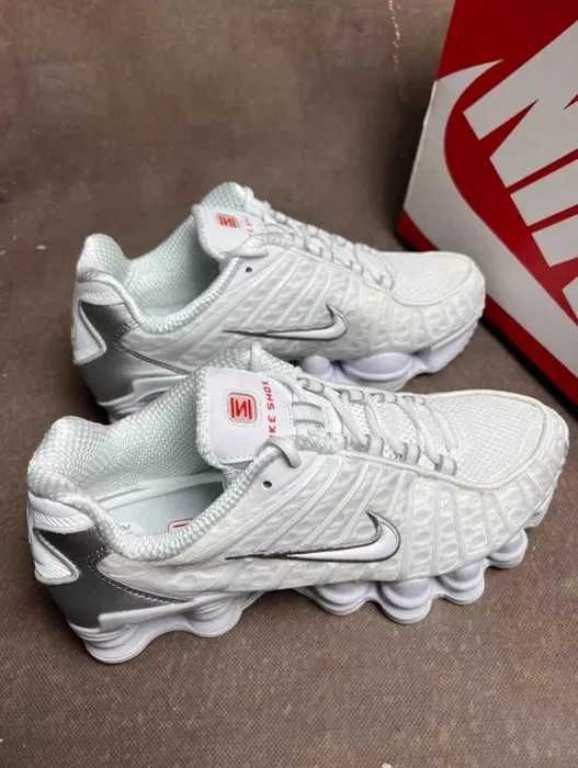 "Buty Trampki" Nike_Shox_TL_White_R.45