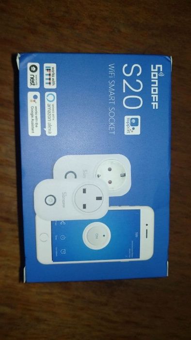 Sonoff S20 умная WiFi розетка