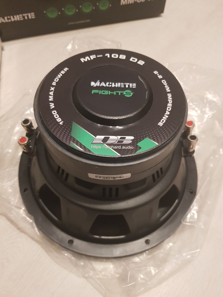 Subwoofer Machete FidhtS MF-10S D2 Alphard/Deaf Bonce nowe!