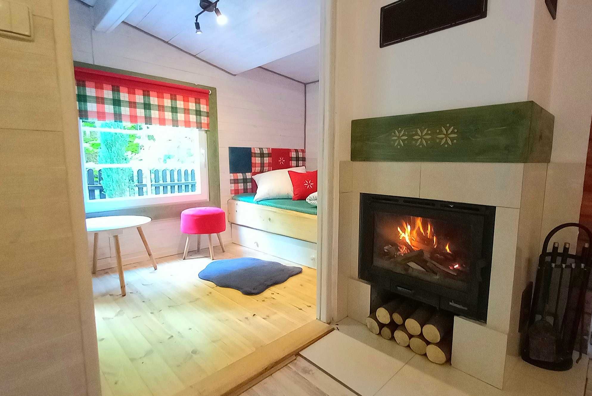 Domek ogrodzony nad rzeką wakacje kominek jacuzzi Beskidy Brenna,Wisła